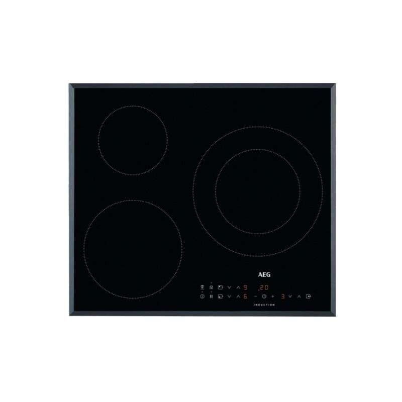 AEG - ILB63306FB - Vitroceramica Induccion 3 Zonas Coccion Ancho 60 Cm