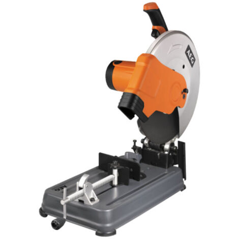 AEG – Scie à onglet 2300W pour coupes précises jusqu'à 125mm – Angle de coupe 0-45° – Base en caoutchouc pour stabilité