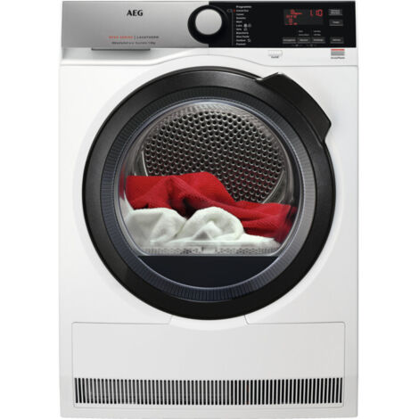 AEG T8DEE844. Posizionamento dell'apparecchio: Libera installazione, Tipo di carica: Caricamento frontale, Sistema di asciugatura: Pompa di calore. Capacità cestello: 8 kg, Condensation efficiency ...