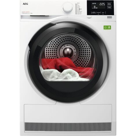 AEG TR8HGBG8B Serie 8000 Asciugatrice A Libera Installazione 8 Kg, Absolutecare, Tecnologia Pompa Di Calore, SensiDry®, Classe B, Bianco