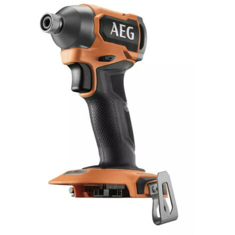 AEG – Visseuse à chocs 18V Brushless – Couple 200 Nm – Design compact 12 cm pour espaces restreints – 4 modes de fonctionnement – Éclairage LED - BSS18SBL2-0