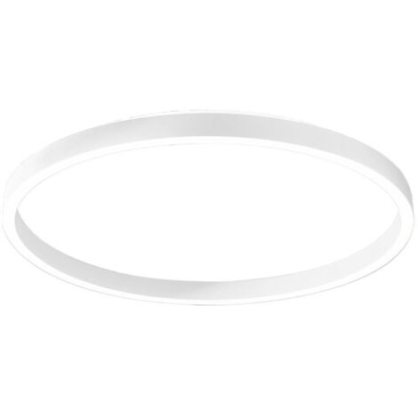 AELA P/M - PLAFONIERA A LED IN ALLUMINIO BIANCO 3200-3300lm 3000-4000K 50W+10W D.60CM