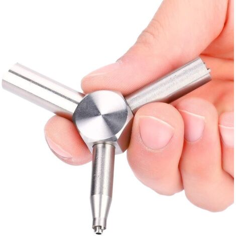 Aeloa Clé de Valve, Élément Clé Valve pour Airsoft KSC WA GAZ Magazine de Charge Dépose de la Soupape Outil