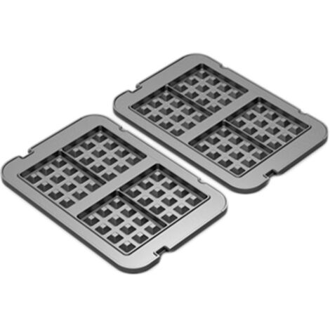 AENO AEGWP1 Piastra per waffle 290x234 mm per grill EG1/EG5 Nero