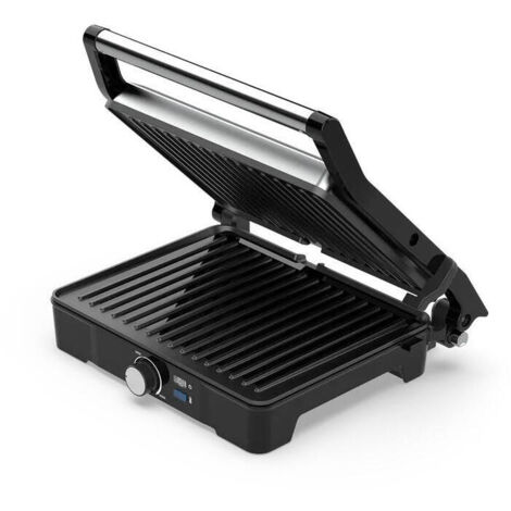Aeno EG2 Grill eléctrico color plateado 2000 W
