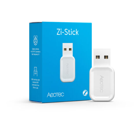 AEOTEC ZI-STICK  ZIGBEE DONGLE USB POUR ZHA IN HOME ASSISTANT, ZIGBEE2MQTT, OPEN HAB  IOBROKER  NODERED  SMART HOME STICK