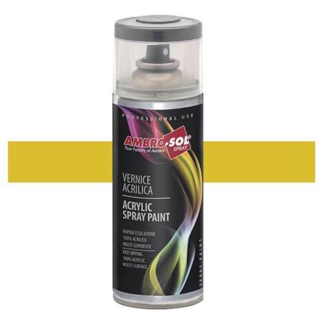 AER PEINTURE ACRYLIQUE JAUNE - 400 ML