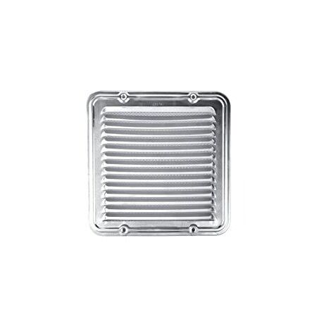 AERARE - GRIGLIA CON RETE IN ALLUMINIO 230X230 MM CON FISSAGGIO A VITE