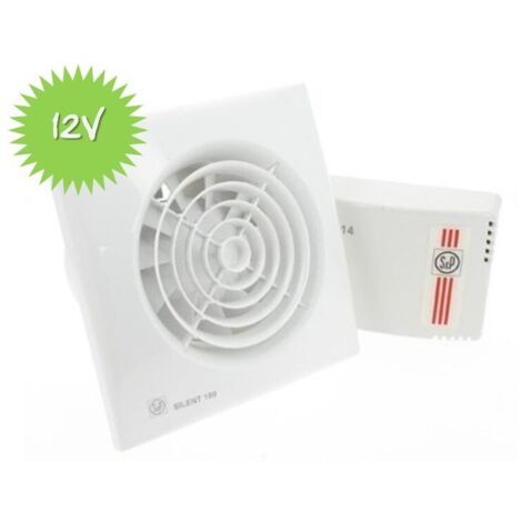 Aérateur 95 m3/h 12v silent 100cz - UNELVENT