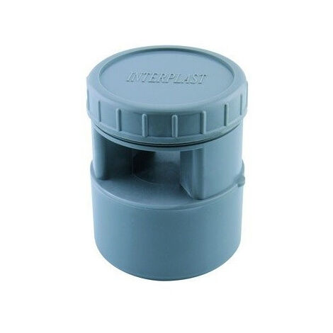 Aérateur à membrane D32/40/50 pour colonne de décompression d'eau – Piège odeurs – Installation en canalisation – PVC – Jardiboutique