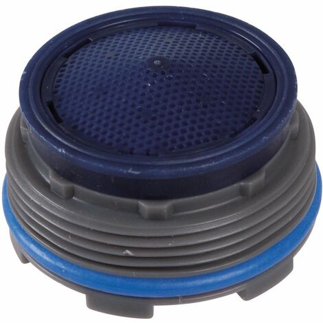 Aérateur caché M 24 x 100 – Débit max 25,2 L/min – Finition métal pour réduction éclaboussures – Optimisation débit d'eau – Neoperl