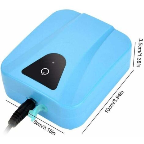 Aérateur de Bassin Solaire Professionnel, Pompe à Oxygène Pompe à Air de Bassin Pompe à Air à énergie Solaire Aérateur à énergie Solaire pour Aquariums D'aération de Bassin de Jardin 2L / Min