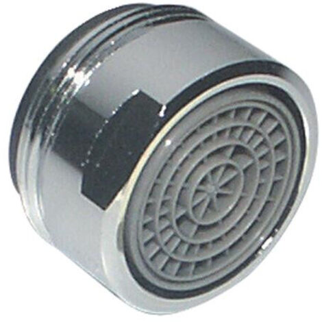 AERATEUR DE BEC CHROME M24/100 - RH - GRILLE PLASTIQUE POUR COLLECTIVITES