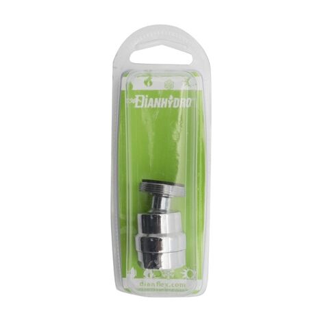 Aérateur de bidet avec joint chromé