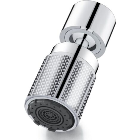 Aérateur de Robine Universel,360° Pivotant Embout Robinet Cuisine,3 Modes Mousseur Robinet Economie Eau,Pour M20 M22 M24