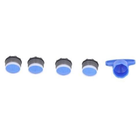 Aérateur de Robinet 0.73 Pouces, 4 Pièces en Plastique avec Clé d'Installation, Compatible Neoperl Delta Moen Kohler Grohe Danze et American Standard, Économie d'Eau pour Cuisine et Salle de Bain