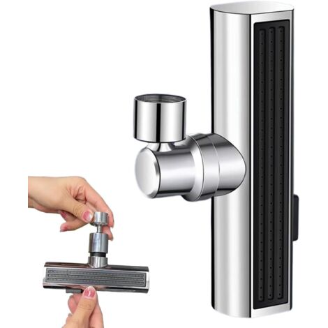 Aérateur de robinet à 3 jets avec 3 modes de pulvérisation, accessoire anti-fuite pour robinet de cuisine, restaurant, hôtel, café, salle de bain.