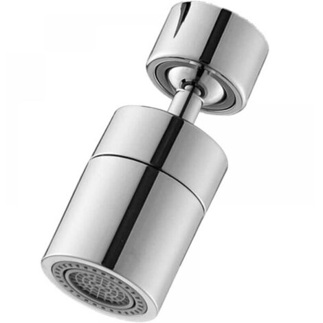 Aérateur de robinet à 360 degrés, pulvérisateur rotatif pour robinet de cuisine, pulvérisateur de douche réglable en 2 modes