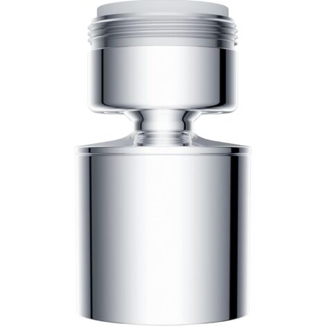 Aérateur de robinet de cuisine à double fonction 24 mm, certification ACS, robinet chromé