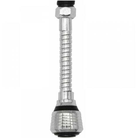 Aérateur de robinet flexible - 15,5 cm - - Compatible avec les filetages M22 / M24