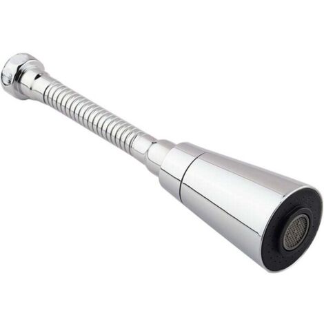 Aérateur de robinet, peut pivoter de 360 °, Passoire d’économie d’eau Extension de Douche de Robinet pour éviers de Cuisine 22cm
