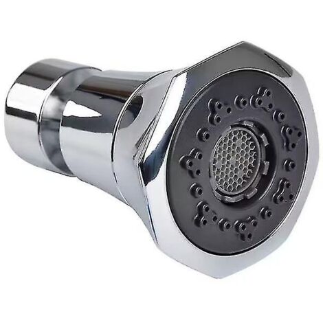 Aérateur de robinet rotatif avec filtre à bulles pour économiser l'eau, jet, rallonge universelle pour robinet, pommeau de douche en mousse - AquaForge