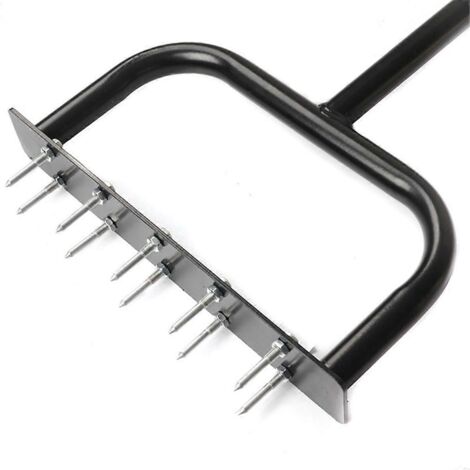 Aérateur de sol manuel pour le déchaumage et l'aération du gazon - Outils de jardin