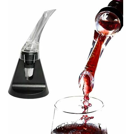 Aérateur de vin verseur bec sans goutte bec d'aération Premium Mini bec de décanteur Portable pour vin rouge et blanc V4A03
