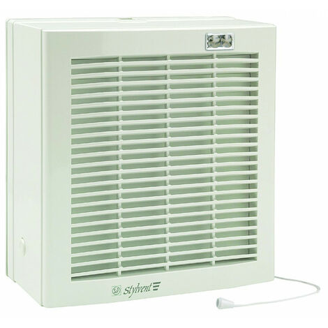 Aérateur de vitre, 2V extract br 100/750 m3/h, 1V insuff br 700 m3/h, manuel S&P (UNELVENT) 458172  Gamme: hv-300 m