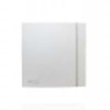 Aérateur design, 85 m3/h, façade blanche Swarovski, clapet anti-retour, D 100 mm S&P (UNELVENT) 403486