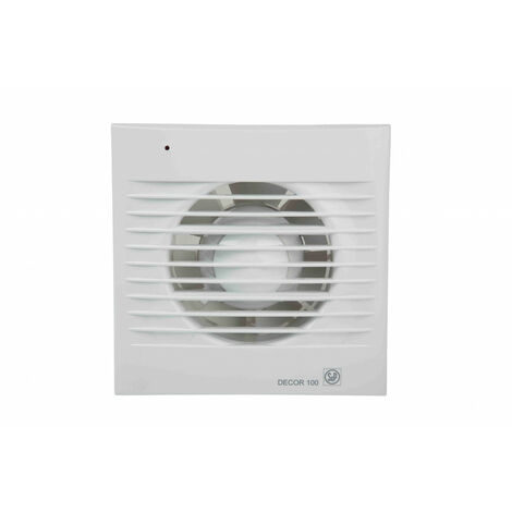Aérateur extra-plat, 185 m3/h, 20W, clapet anti-retour, D 120 mm S&P (UNELVENT) 400000