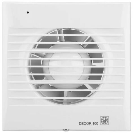 Aérateur extra-plat 95 m3/h, clapet anti-retour 120V 60HZ S&P (UNELVENT) 408710