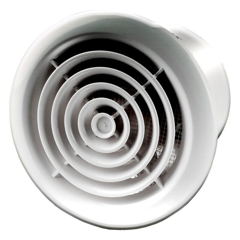 Aérateur extracteur d'air pf 125 - chrome - 125mm Winflex Ventilation