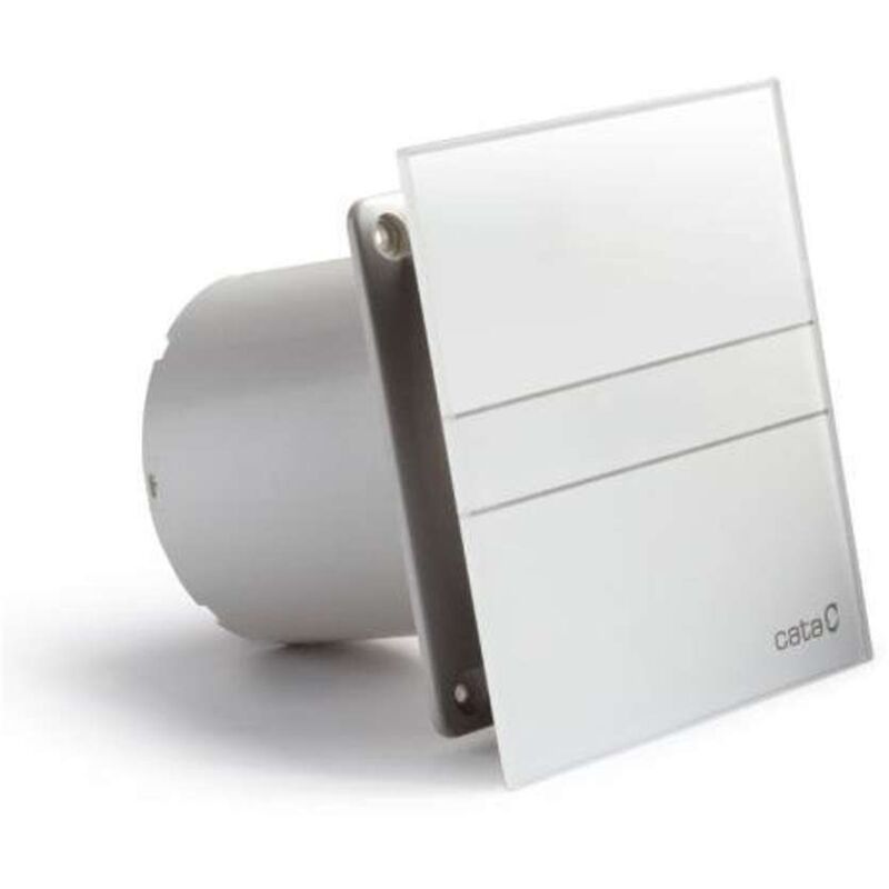 Cata - Sapho e - Ventilateur axial de salle de bains E-100 g, 8 w, conduit 100 mm, blanc 00900000