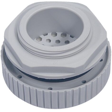 Aérateur IP66 IK08 pour coffrets diamètre 40,5mm RAL7035 (036577)