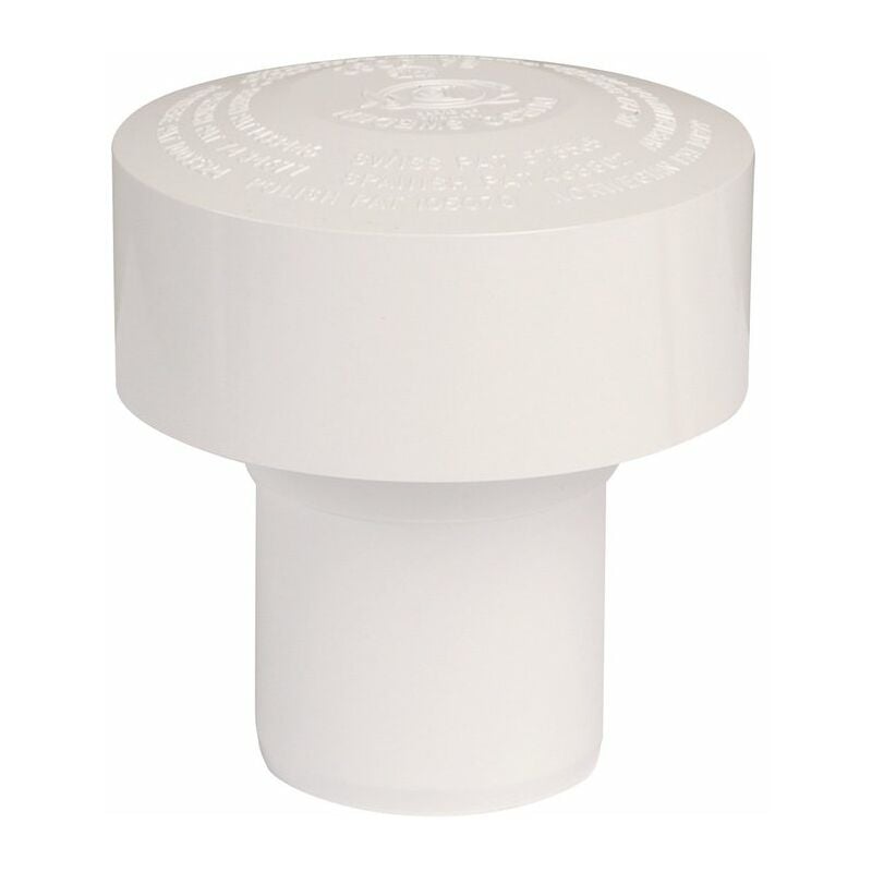 Le Sanitaire - Clapet équilibreur de pression pvc blanc - diamètre 100/110 mm - Durgo