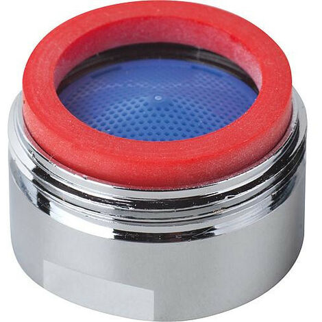 Aérateur pour robinetterie chromé avec marque de controle - M24x1Male emballage : 10 pcs