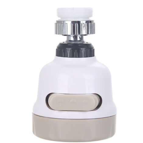 Aérateur Robinet Cuisine 360° Rotatif Adaptateur Robinets Evier Rallonge Rallonge Robinet Atomiseur Économiseur Eau 3 Modes Tête Buse Prolongateur Anti-éclaboussures