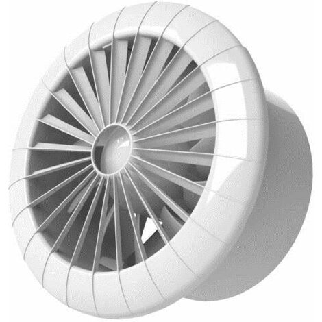 Aerateur Salle De Bain Extracteur D'air de 120 mm avec capteur d'humidité aride
