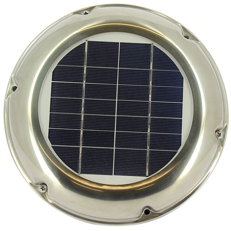 Aérateur solaire extracteur OPTIMA Modèle - Champignon Solaire Inox