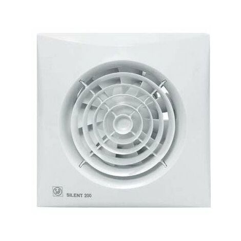 Extracteur d'air unelvent ultra-silencieux temporisé silent 200 crz