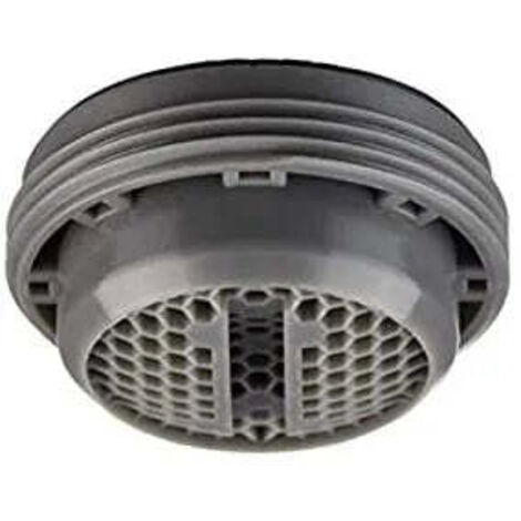 Aeratore angolare integrato maschio, 24x100, con fessura per monete