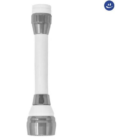 Aeratore con prolunga cromato da cm 15 a snodo flessibile per rubinetto miscelatore vecchio ean 8008520912157