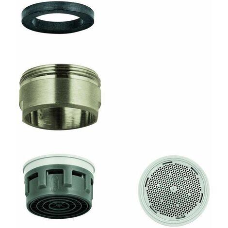 Aeratore GROHE Filetto esterno M 24x1 nichel spazzolato