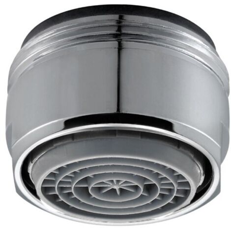 AERATORE MASCHIO IN OTTONE CROMATO MODELLO CASCADE AUTOPULENTE PER MISCELATORE VASCA MM 28X1   PARIGI S.P.A.