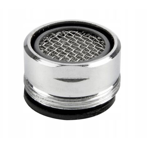 AERATORE PER LAVABO CON GUARNIZIONE CROMATA