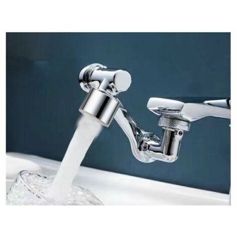 Aeratore per rubinetto girevole a 1080°, prolunga universale girevole per rubinetto, aeratore per acqua, per lavaggio del viso, gargarismi e lavaggio degli occhi.