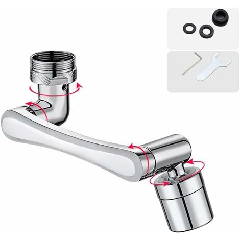 REGOLATORE DA APPLICARE IN PLASTICA PER RUBINETTO/LAVABO - LUNGHEZZA - Foto 4