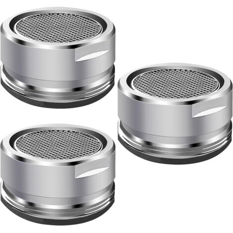 Aeratore per rubinetto in 3 pezzi - Filtro per rubinetto - Aeratore - Filtro per rubinetto M24 per accessori di cucina, bagno e WC