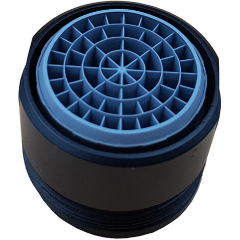 Aeratore per rubinetto vasca da bagno M28 GZ nero, silicone, facile da pulire